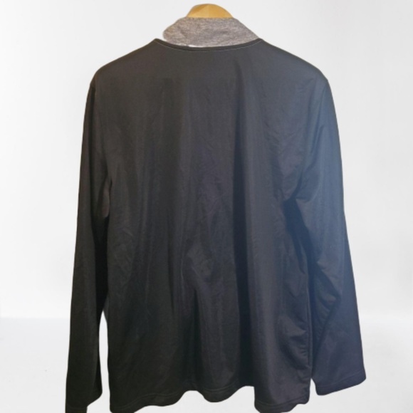 And1 Mens Full Zip Black and Gray Jacket Size XL - Picture 2 of 7